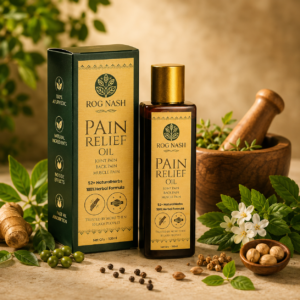 Rog Nash Pain Relief Oil – Herbal Formula for Joint, Back & Muscle Pain (100ml)